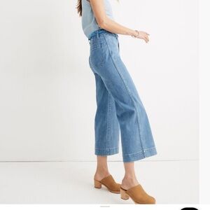 Madewell Emmett Wide-Leg Cropped Jean